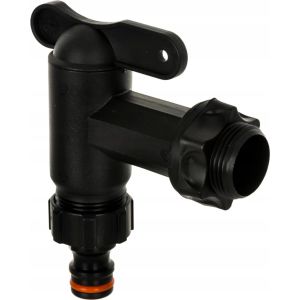 Кран для бочки ¾" с быстросъёмным соединением