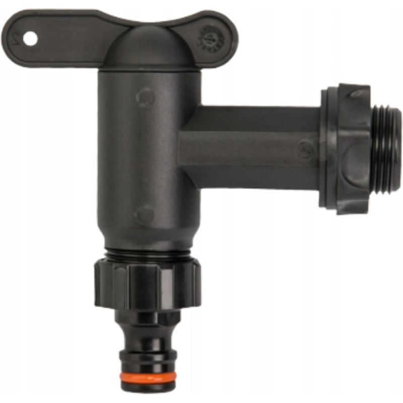 Кран для бочки ¾" с быстросъёмным соединением