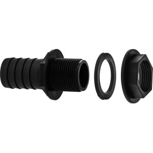 Veetünni adapter ¾" – läbiviik 25 mm voolikule