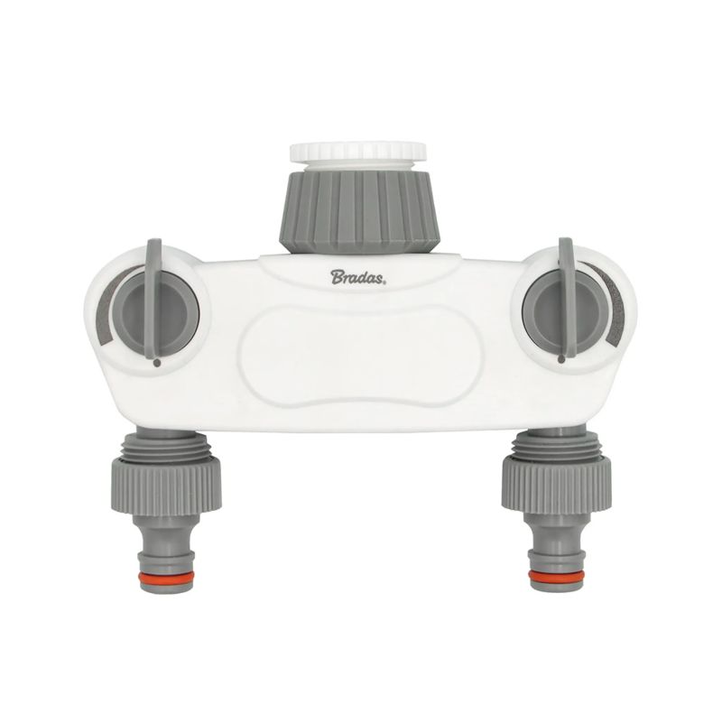 Крановый распределитель на 2 выхода 1" – 3/4"